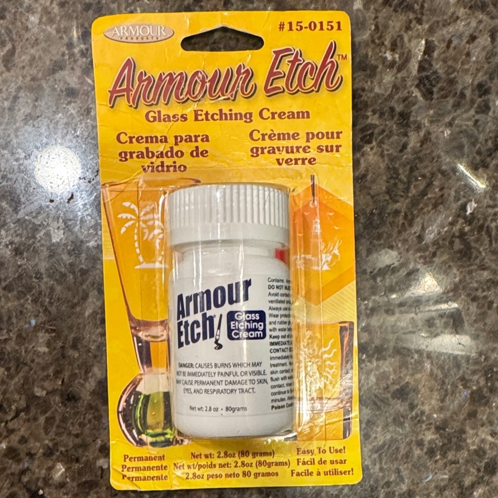 Glass Etching Cream
